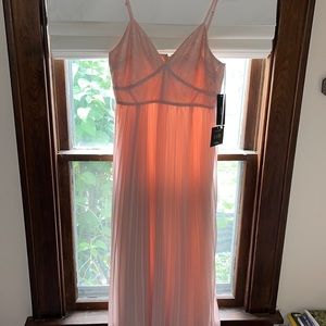 Lulus Blush Maxi Dress Size XL spaghetti straps